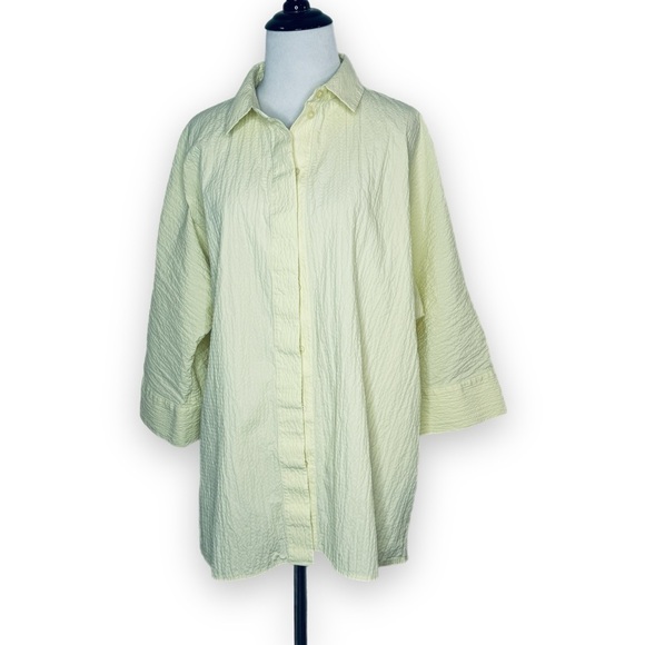 MISA Los Angeles Button Down Textured Shirt - Picture 1 of 4